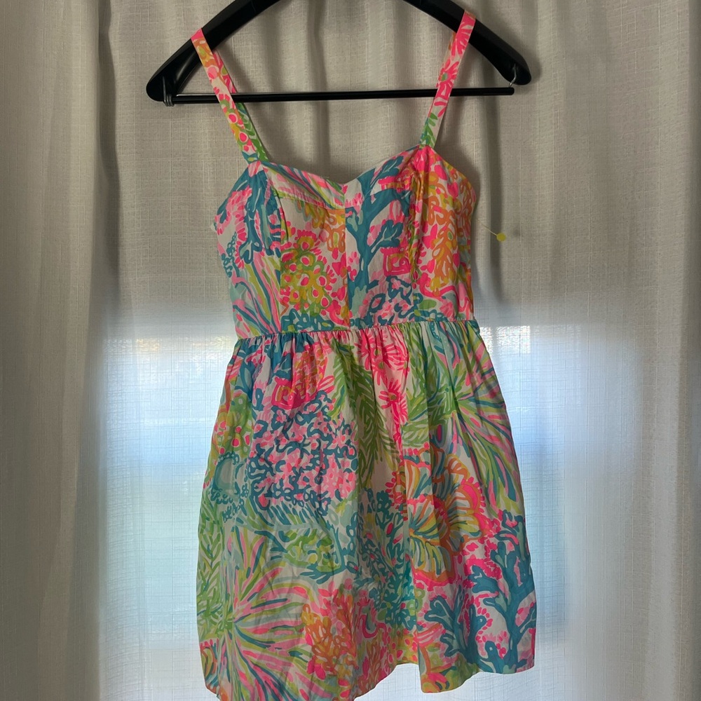 Lilly Pulitzer Multicolor Strappy Dress size 00